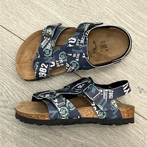 NWOT Birkenstock NYU Milano Kids Sandals with Hook and Loop Fasteners Size C11